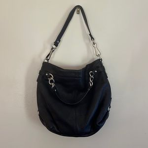 Leather coach bag